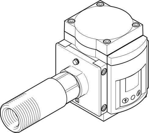 Exemplarische Darstellung: SFAM-90-5000L-TG1-2SA-M12 (573352)   &   SFAM-90-5000L-TG1-2SV-M12 (573353)