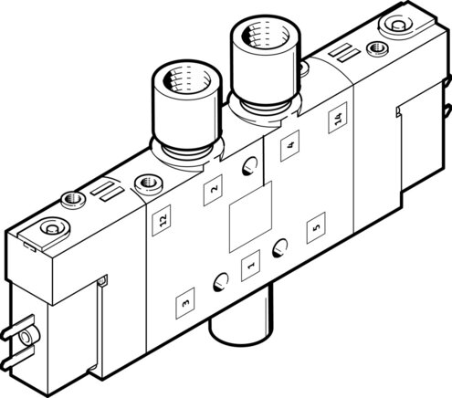 Exemplarische Darstellung: CPE10-M1BH-5/3G-M5-B (533159)   &   CPE10-M1BH-5/3GS-M5-B (533160)   &   CPE10-M1BH-5/3E-M5-B (533161)  & ...