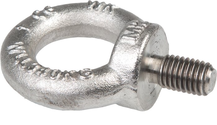 Exemplarische Darstellung: Ringschraube, DIN 580 (Edelstahl)