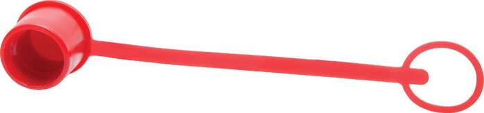 Exemplarische Darstellung: Staubschutz für Flat-Face Kupplungen, für Stecker