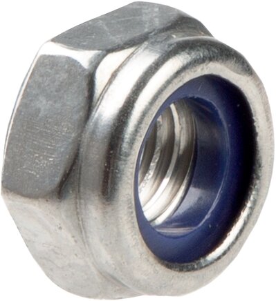 Exemplarische Darstellung: Selbstsichernde Mutter DIN 985 / ISO 10511 (Edelstahl A2)