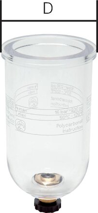 Exemplarische Darstellung: Ersatz-Behälter für Filter & Filterregler - Mini & Standard, Typ BDF 33