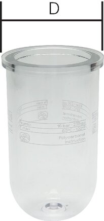 Exemplarische Darstellung: Ersatz-Behälter für Öler - Mini & Standard, Typ BDO 33
