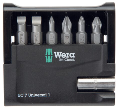 Exemplarische Darstellung: Bitsortiment "Bit-Check"