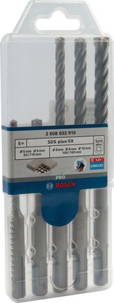 Exemplarische Darstellung: PRO SDS PLUS-5X Hammerbohrer-Set