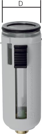 Exemplarische Darstellung: Ersatz-Behälter für Öler - Futura, Typ BOL 1 F