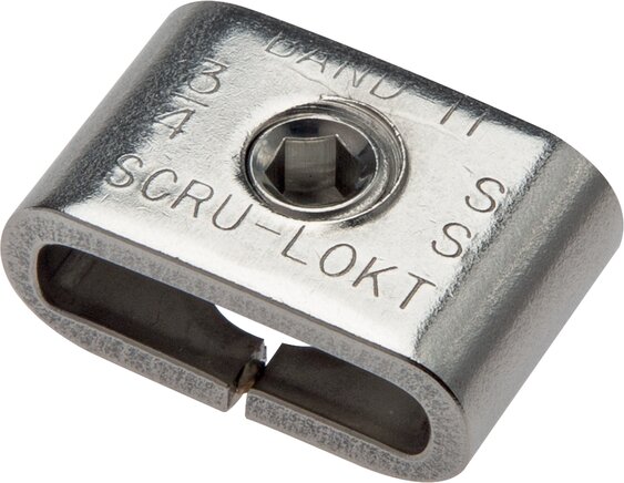 Exemplarische Darstellung: Band-It Schraubschlaufe