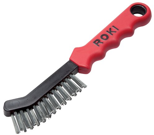 Exemplarische Darstellung: ROKI-Bremssattelbürste (Stahldraht glatt)