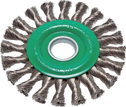 Exemplarische Darstellung: Rundbürste (Edelstahldraht gezopft)