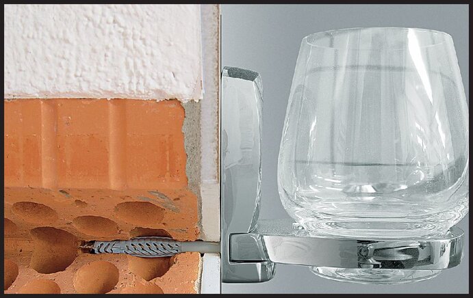 Anwendungsbeispiel: Fischer UX-Dübel Anwendung