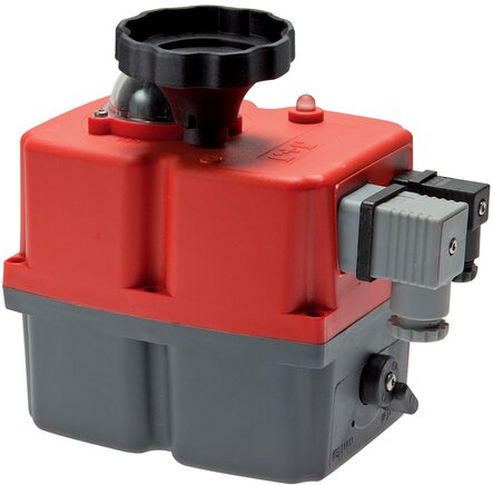 Exemplarische Darstellung: Elektrisch angetriebene Schwenkantriebe, Universal-Industrieantrieb