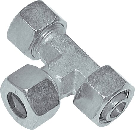 Exemplarische Darstellung: Einstellbare L-Anschlussverschraubung, Stahl verzinkt