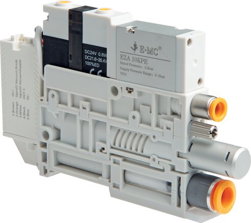 Exemplarische Darstellung: Vakuumeinheit (Energiesparbauform mit Vakuumschalter)