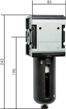 Exemplarische Darstellung: Filter - Multifix-Baureihe 4