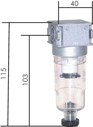 Exemplarische Darstellung: Filter - Multifix-Baureihe 0