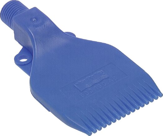 Exemplarische Darstellung: Mehrkanal-Fächerdüse (POM, ABS)