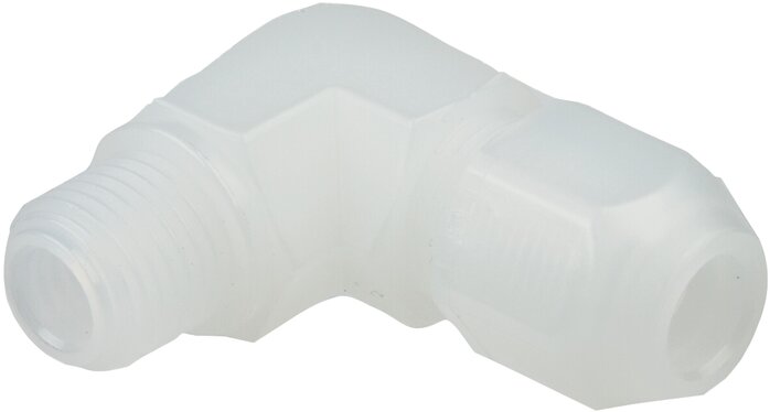 Exemplarische Darstellung: Winkel-Einschraubverschraubung, Kunststoff