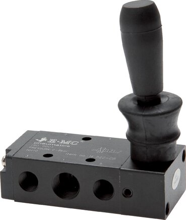 Exemplarische Darstellung: 5/2-Wege Handhebelventil G 1/4"