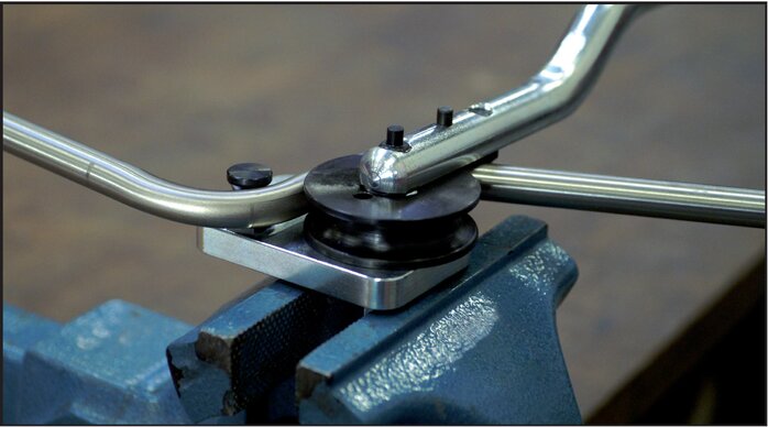 Anwendungsbeispiel: Handrohrbiegegerät