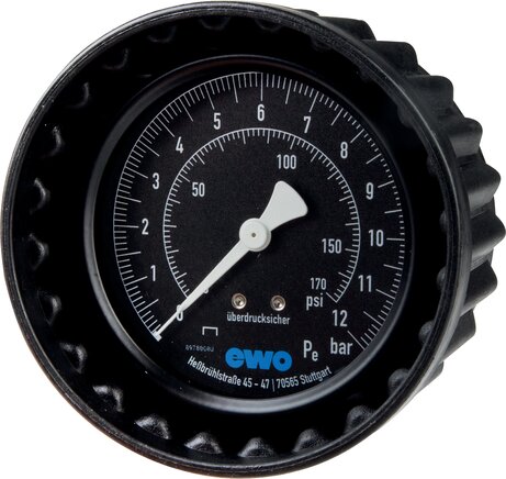 Exemplarische Darstellung: Manometer für Handreifenfüller, Typ HRFG MANO