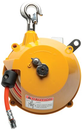 Exemplarische Darstellung: Schlauch-Balancer, Kunststoffgehäuse