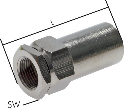 Exemplarische Darstellung: Inlinefilter (Innengewinde)