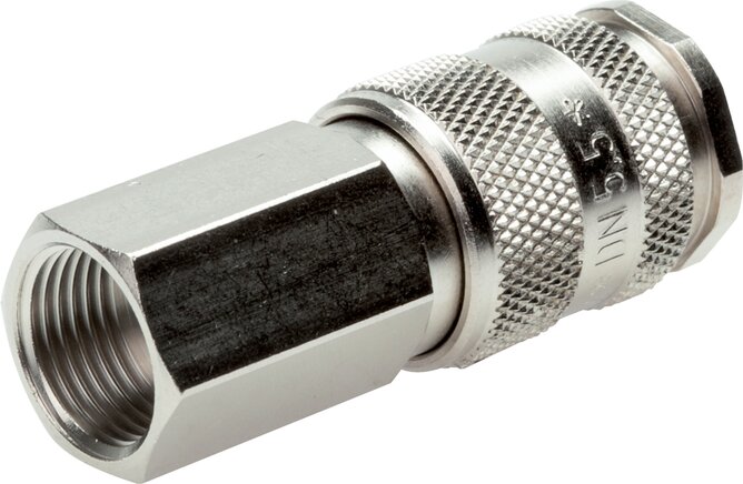 Exemplarische Darstellung: Kupplungsdose mit Innengewinde, ARO / ORION NW 5,5, Kugelverriegelung