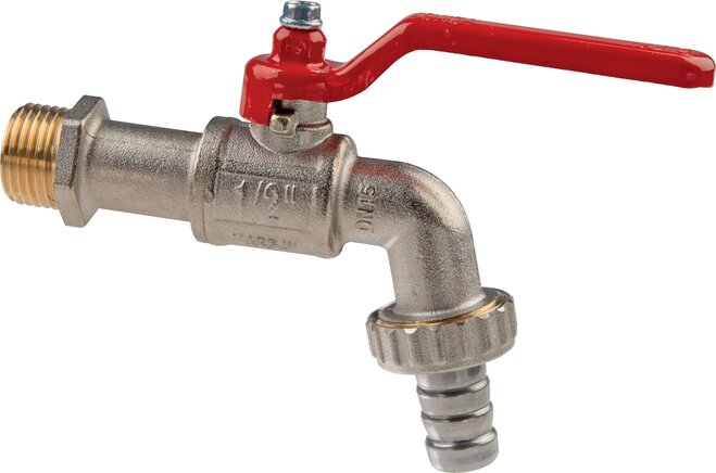 Exemplarische Darstellung: Kugelauslaufhahn