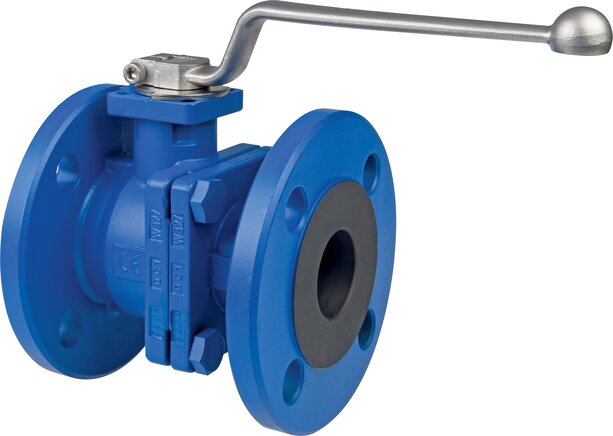 Exemplarische Darstellung: Flanschkugellhahn (DVGW-zertifiziert)