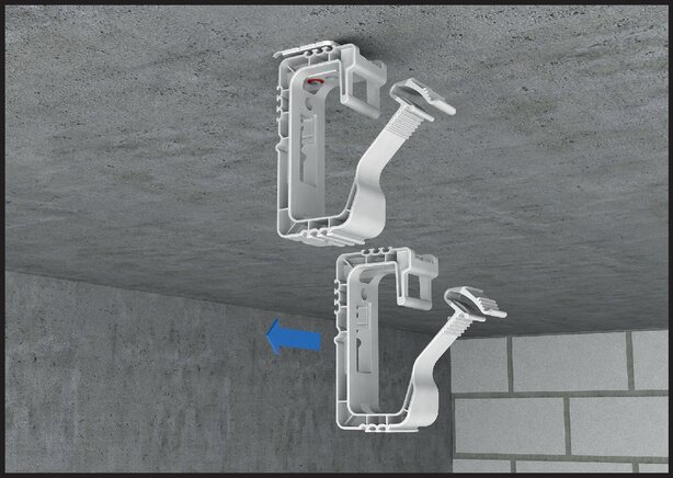 Anwendungsbeispiel: Sammelhalterung für Schläuche & Kabel