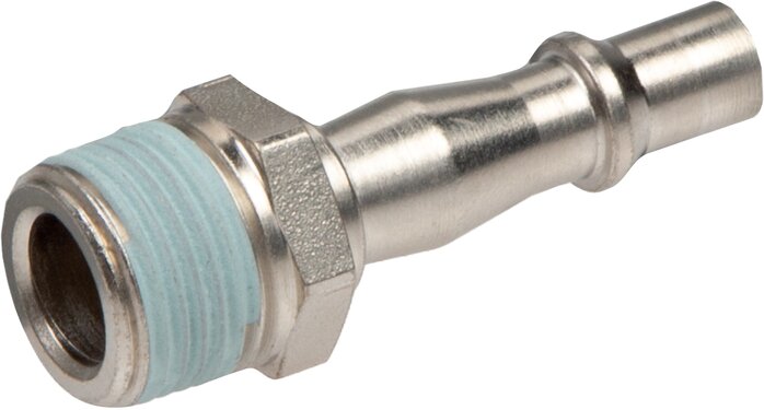 Exemplarische Darstellung: Kupplungsstecker mit Außengewinde, PCL-Profil NW 5,5