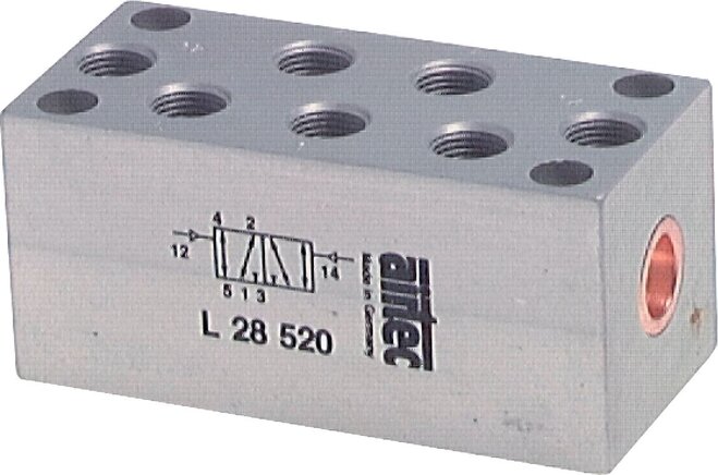Exemplarische Darstellung: 5/2-Wege Pneumatik-Impulsventil