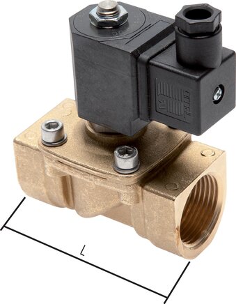 Exemplarische Darstellung: 2/2-Wege Magnetventil (zwangsgesteuert)
