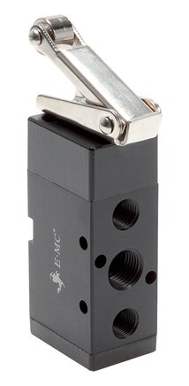 Exemplarische Darstellung: 5/2-Wege Rollenhebelventil