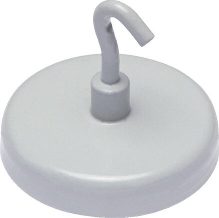 Exemplarische Darstellung: Powermagnet mit Haken