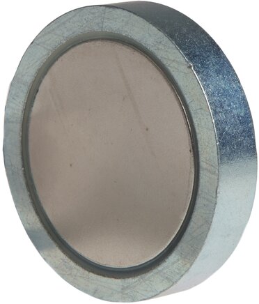 Exemplarische Darstellung: Neodym-Topfmagnet mit Innengewinde (Buchse)