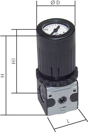 Exemplarische Darstellung: Manometerregler - Multifix