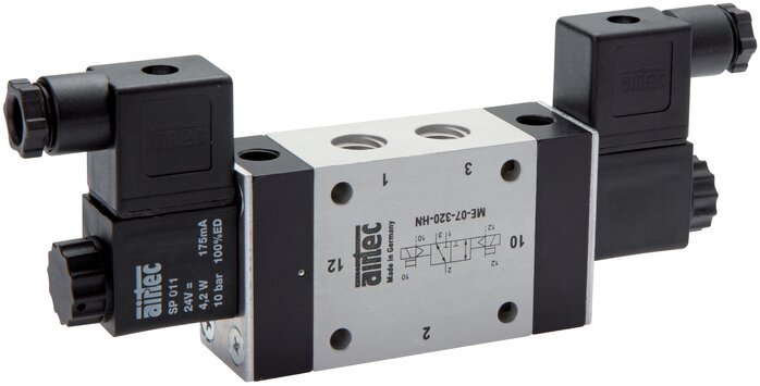 Exemplarische Darstellung: 3/2-Wege Magnet-Impulsventil