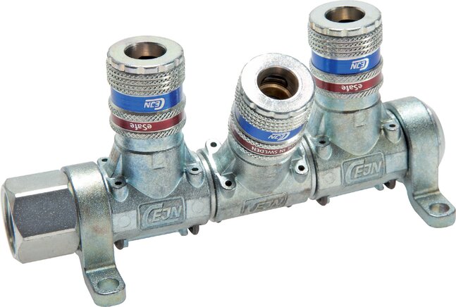 Exemplarische Darstellung: Multi-Link Verteilersystem mit Sicherheitskupplung