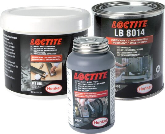 Exemplarische Darstellung: Loctite Montagehilfen