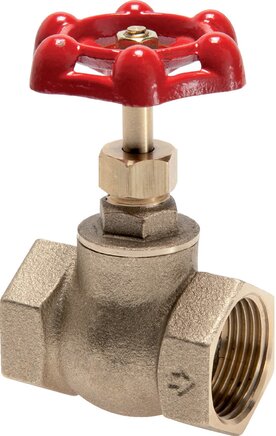 Exemplarische Darstellung: Muffen-Absperrventil Messing