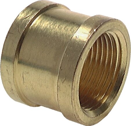 Exemplarische Darstellung: Muffen / Reduziermuffen, rund, Messing