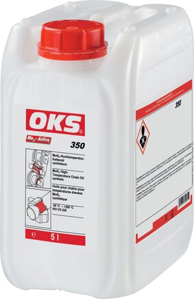 Exemplarische Darstellung: OKS 350, Hochtemperatur-Kettenöl mit MoS2 (Kanister)