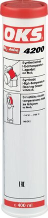 Exemplarische Darstellung: OKS Hochtemperatur-Lagerfett mit MoS2 (Kartusche)