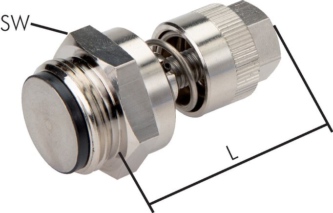 Exemplarische Darstellung: Vakuumregler mit Fremdleckage