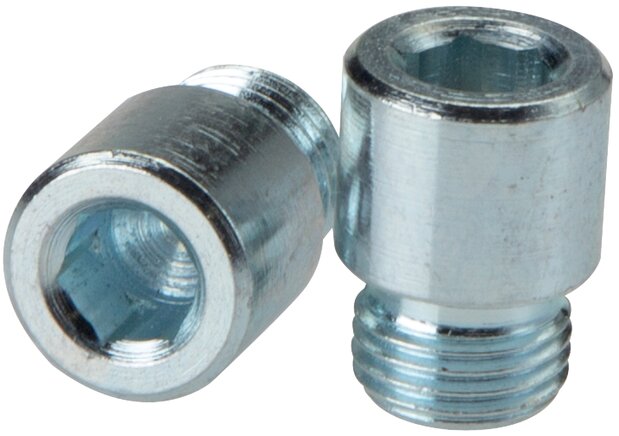 Exemplarische Darstellung: Gewindebolzen (vorn oder hinten)