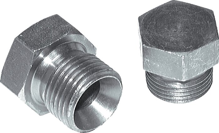 Exemplarische Darstellung: Verschlussverschraubung für Schneidringverschraubung