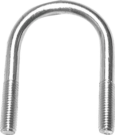 Exemplarische Darstellung: Rundstahlbügel, Stahl verzinkt