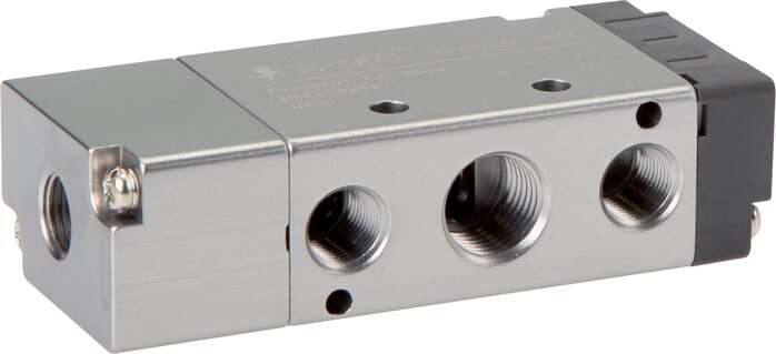 Exemplarische Darstellung: 5/2-Wege Pneumatikventil mit Federrückstellung