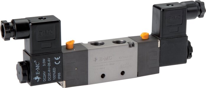 Exemplarische Darstellung: 5/2-Wege Magnet-Impulsventil